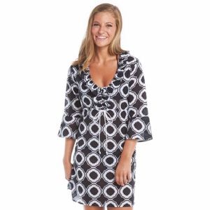 🆕 Mud Pie Cute Bathing Suit Cover Up 🖤🏝👙